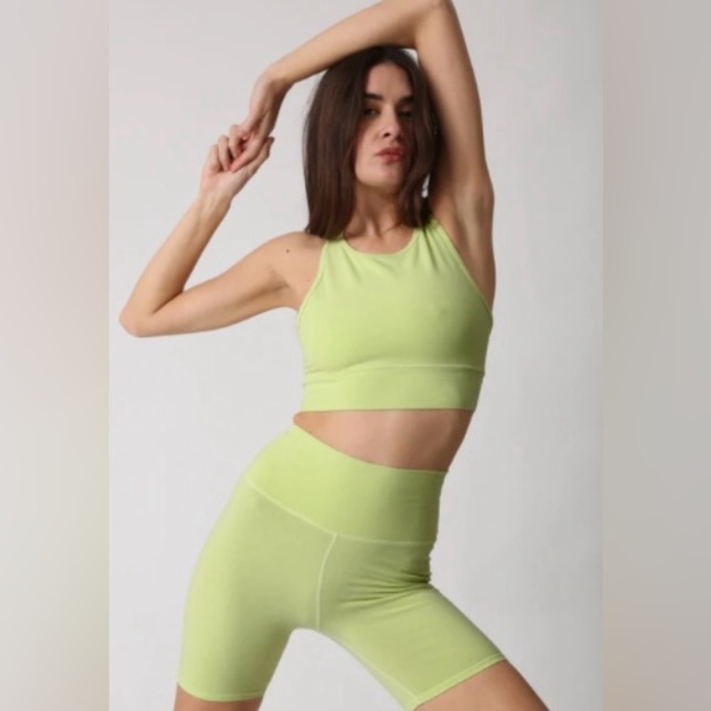 NWT Electric & Rose Izzy Bra - Chartreuse